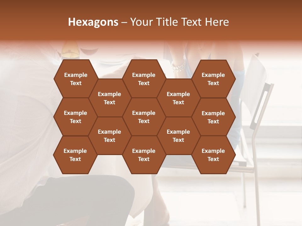 A Man And A Woman Sitting At A Table With A Bottle Of Wine PowerPoint Template