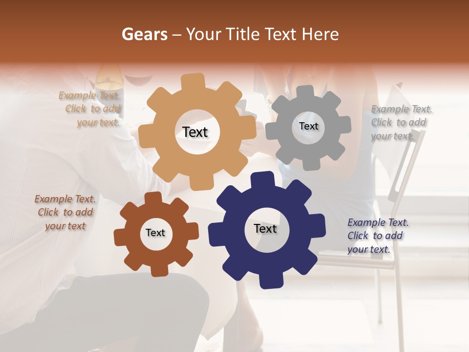 A Man And A Woman Sitting At A Table With A Bottle Of Wine PowerPoint Template