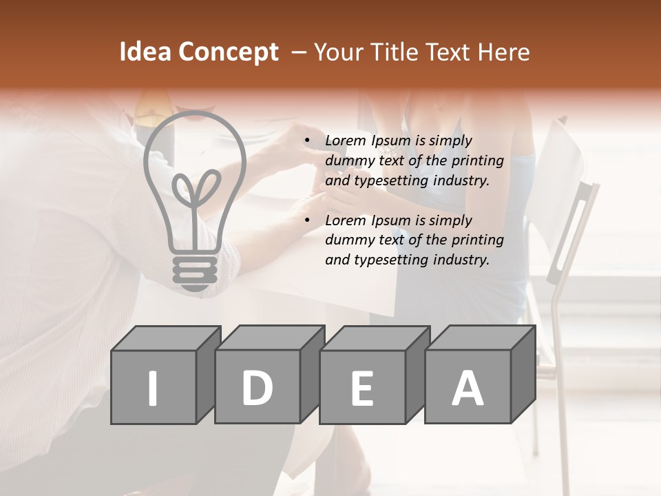 A Man And A Woman Sitting At A Table With A Bottle Of Wine PowerPoint Template