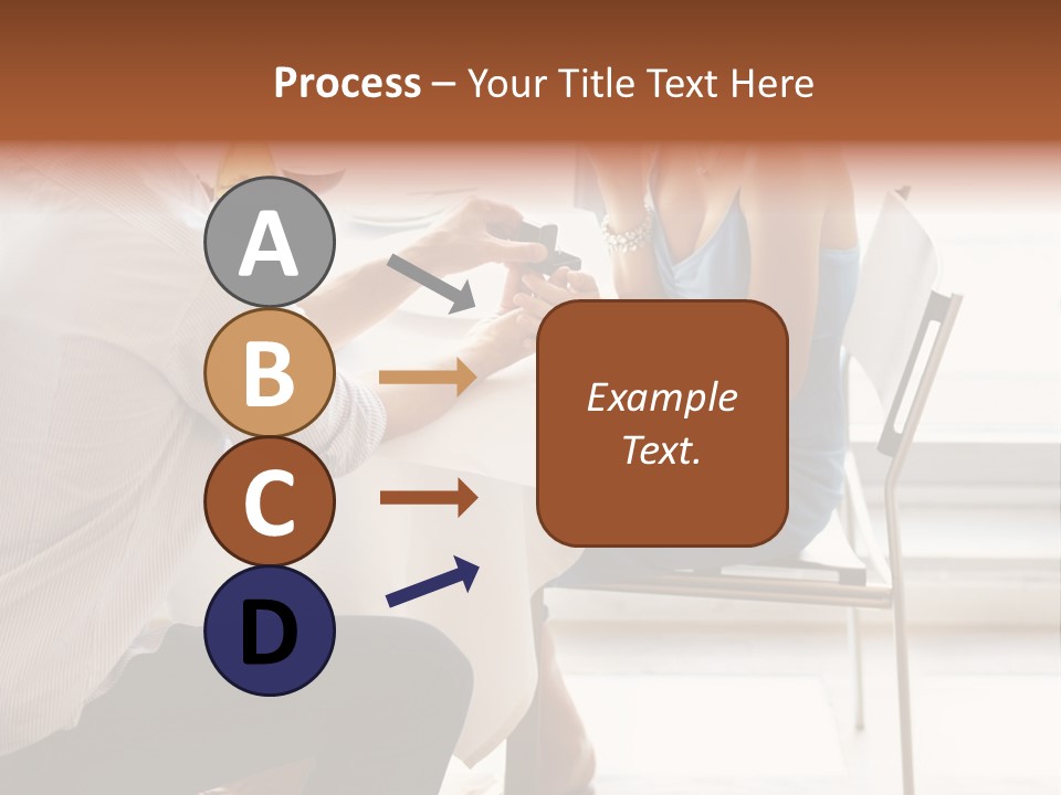 A Man And A Woman Sitting At A Table With A Bottle Of Wine PowerPoint Template