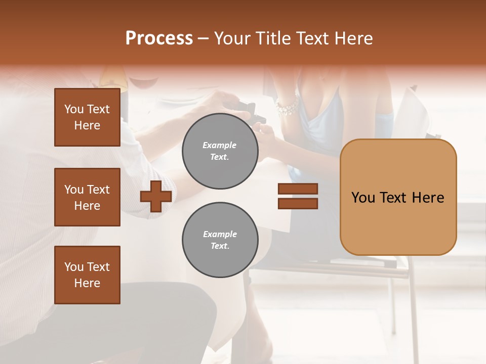 A Man And A Woman Sitting At A Table With A Bottle Of Wine PowerPoint Template