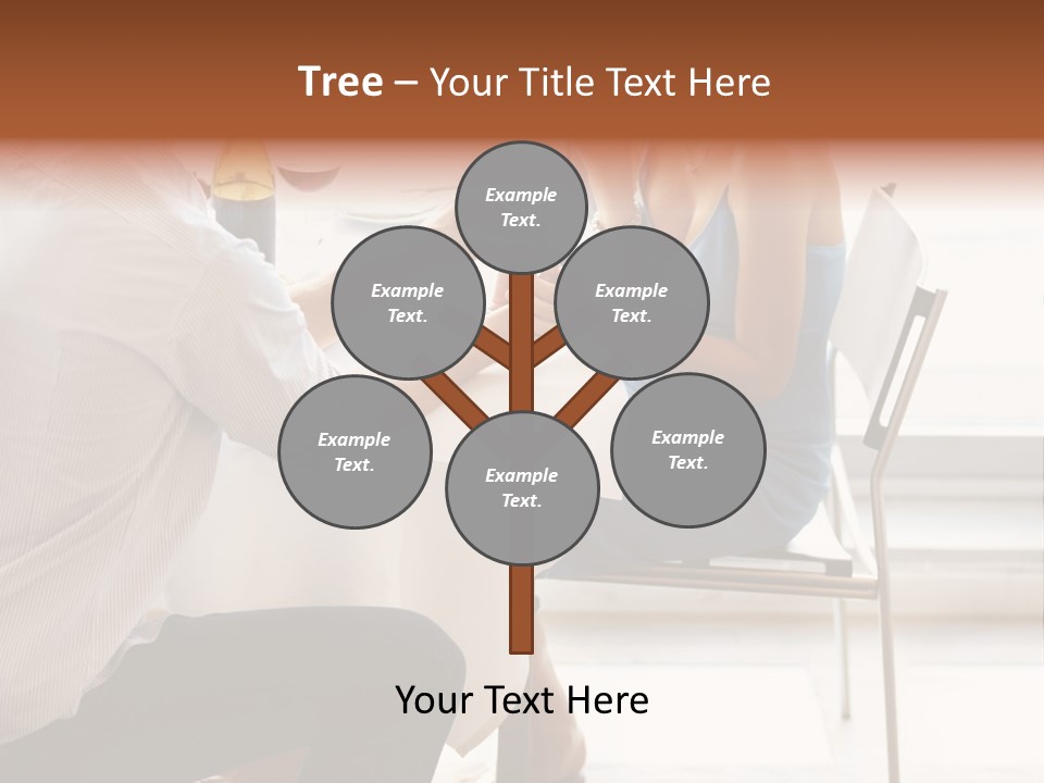 A Man And A Woman Sitting At A Table With A Bottle Of Wine PowerPoint Template