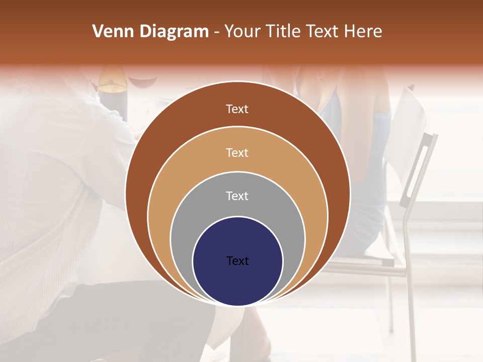 A Man And A Woman Sitting At A Table With A Bottle Of Wine PowerPoint Template