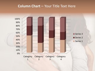 A Woman Hugging A Man With A Smile On His Face PowerPoint Template