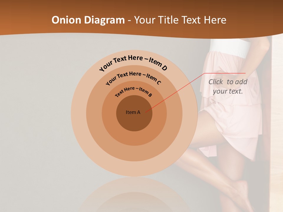 A Woman In A Pink Dress Leaning Against A Wall PowerPoint Template