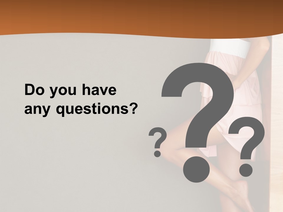 A Woman In A Pink Dress Leaning Against A Wall PowerPoint Template