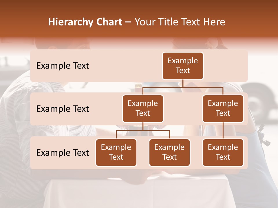A Man And Woman Sitting At A Table With A Bottle Of Wine PowerPoint Template
