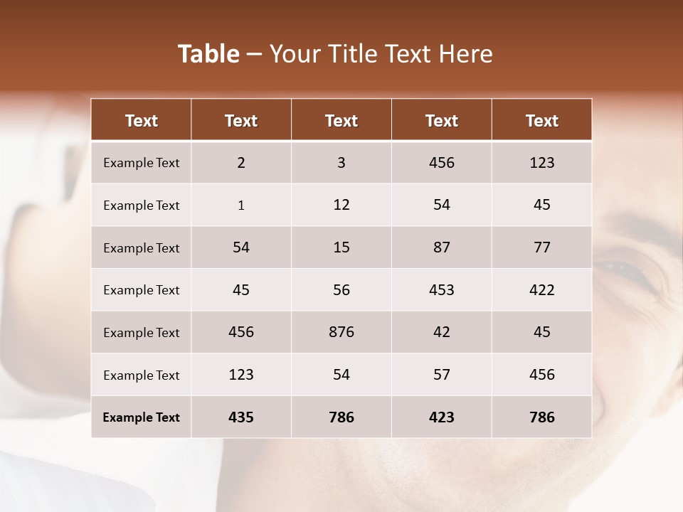 A Man And Woman Are Smiling For The Camera PowerPoint Template
