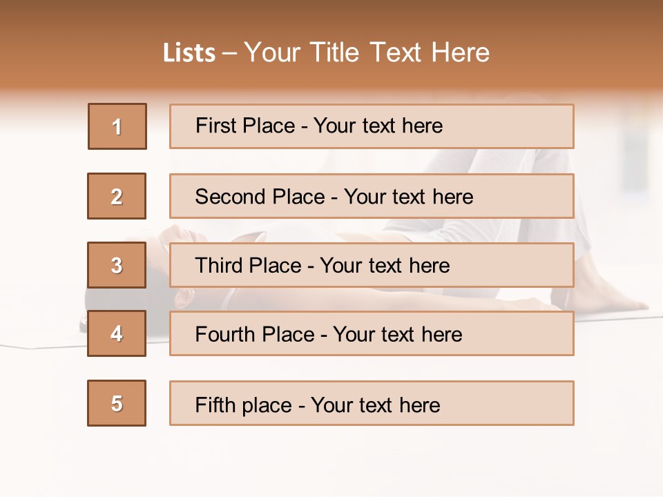 Scented Femininity Studio Shot PowerPoint Template
