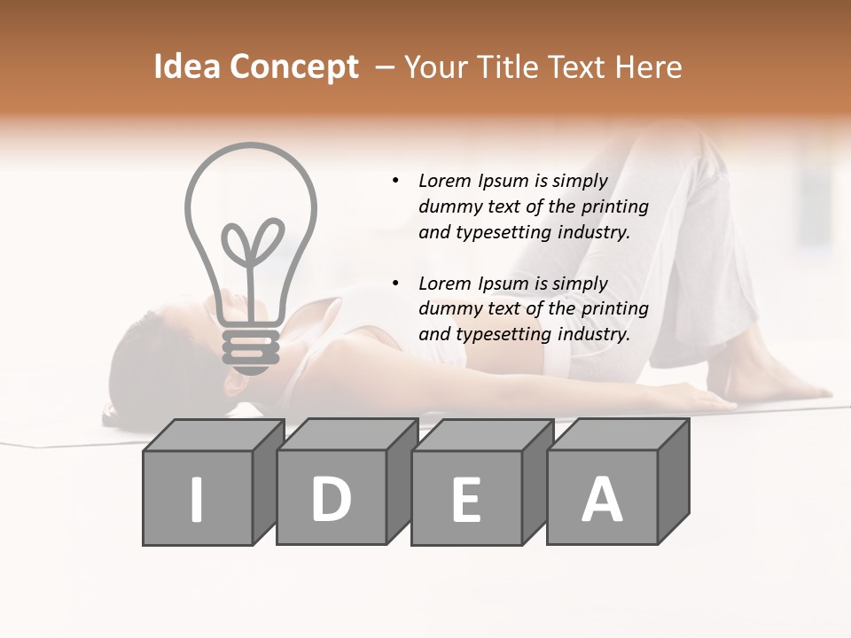 Scented Femininity Studio Shot PowerPoint Template