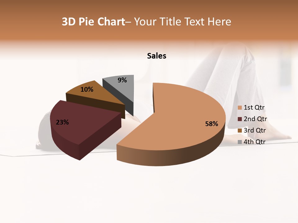 Scented Femininity Studio Shot PowerPoint Template