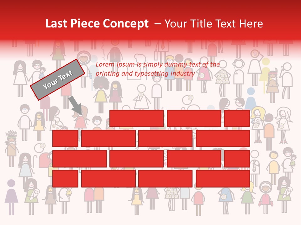 Family Boy Chinese PowerPoint Template