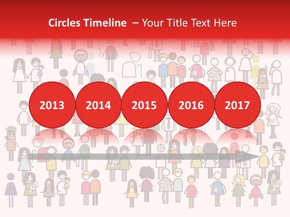 Family Boy Chinese PowerPoint Template