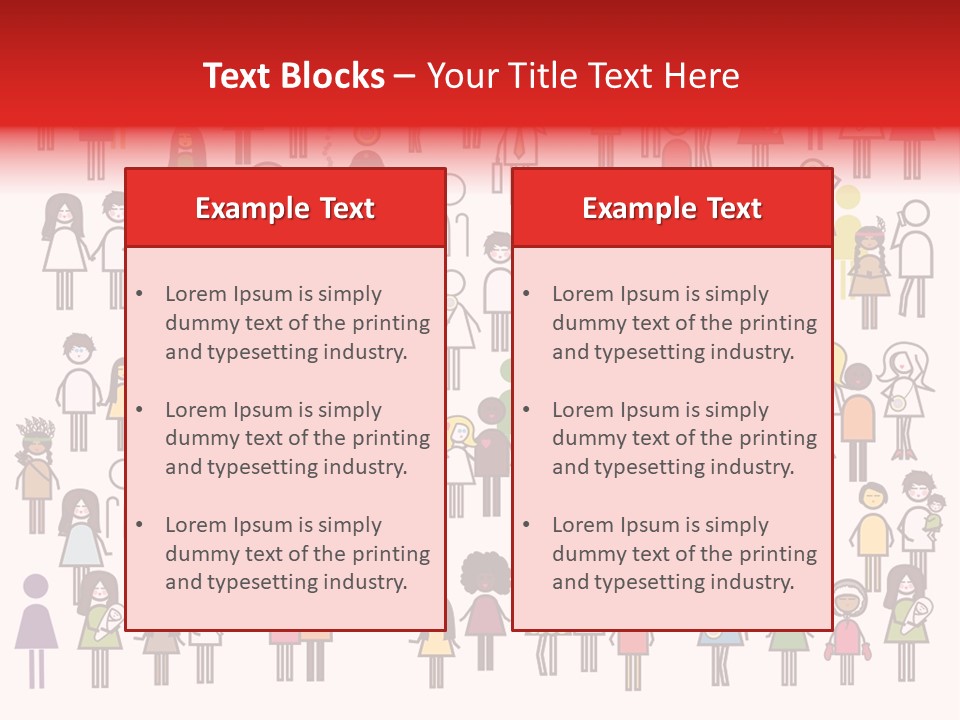 Family Boy Chinese PowerPoint Template