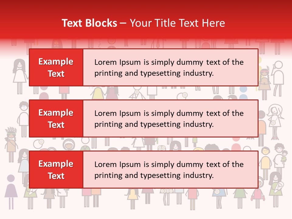 Family Boy Chinese PowerPoint Template