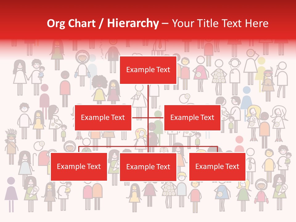 Family Boy Chinese PowerPoint Template