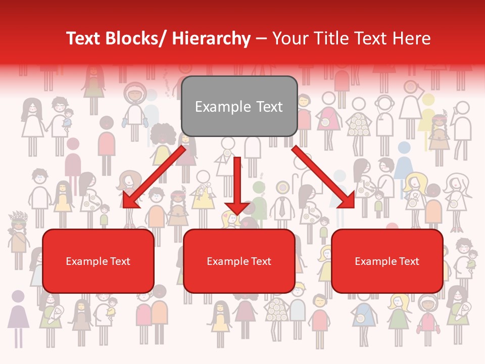 Family Boy Chinese PowerPoint Template