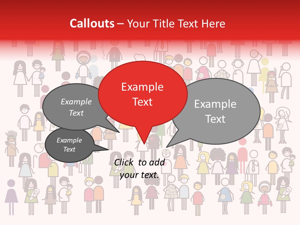 Family Boy Chinese PowerPoint Template