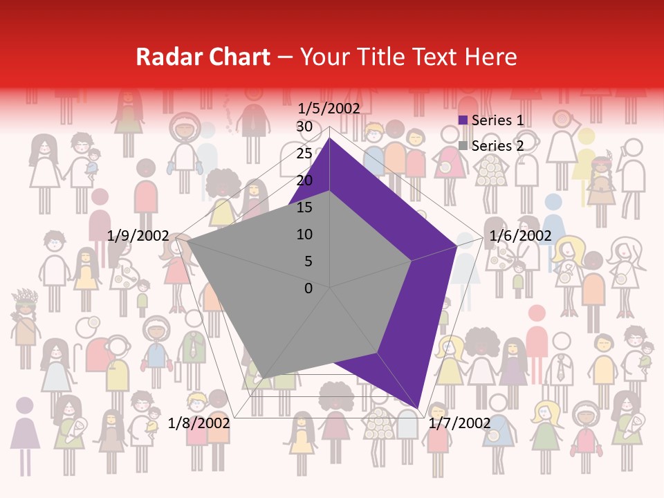 Family Boy Chinese PowerPoint Template