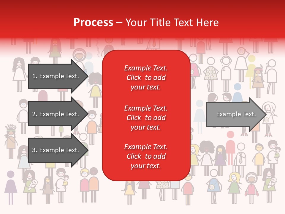 Family Boy Chinese PowerPoint Template