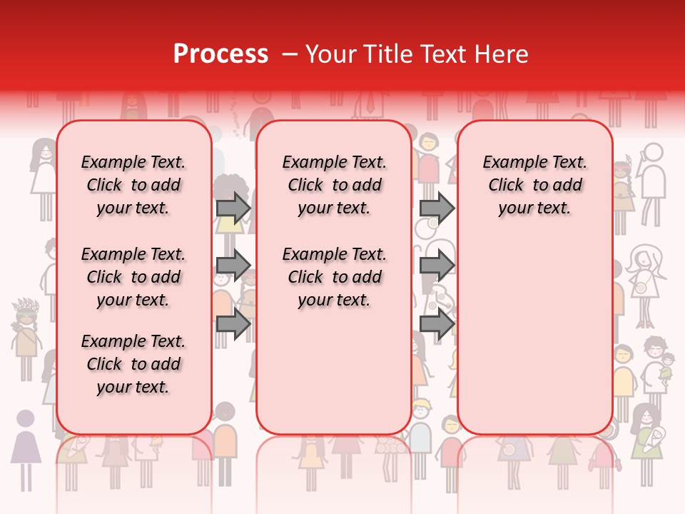 Family Boy Chinese PowerPoint Template