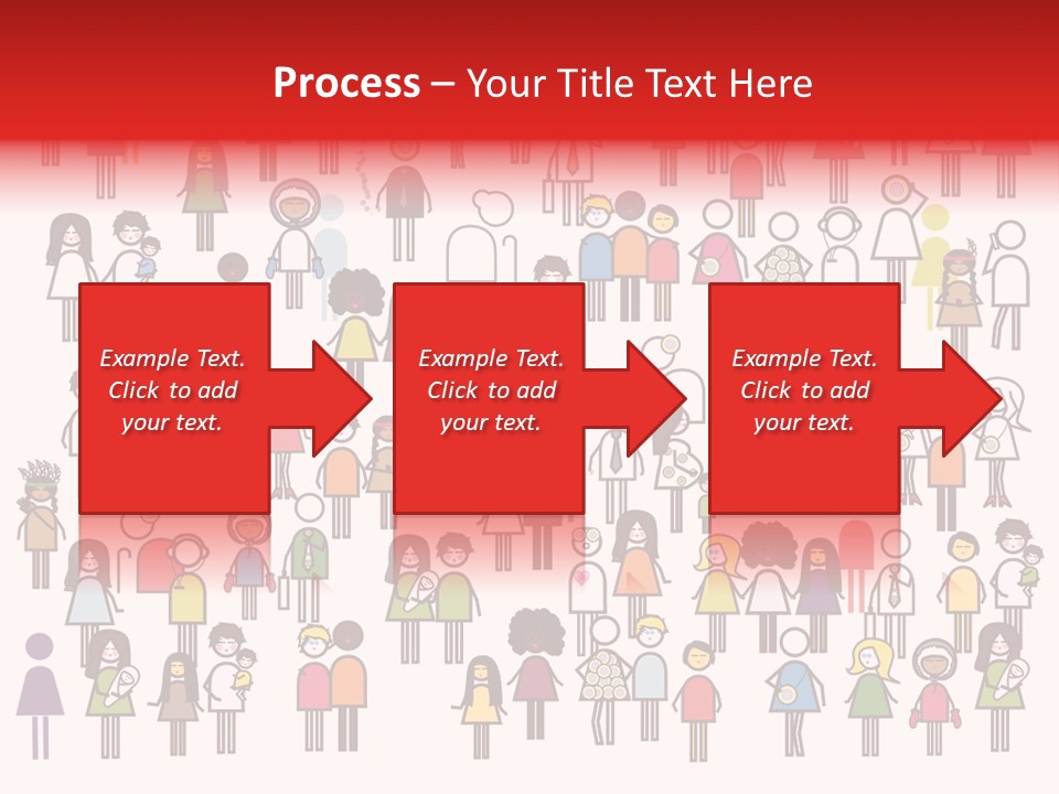 Family Boy Chinese PowerPoint Template