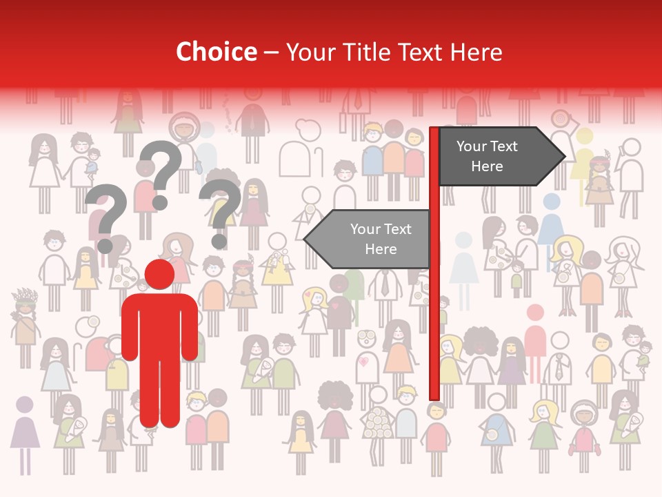 Family Boy Chinese PowerPoint Template