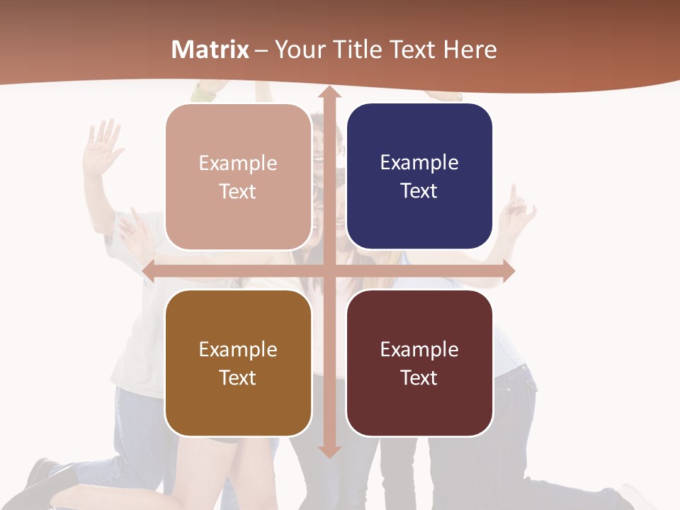 Isolated Media Heaven PowerPoint Template