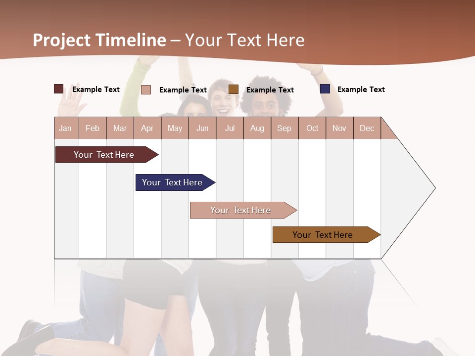 Isolated Media Heaven PowerPoint Template