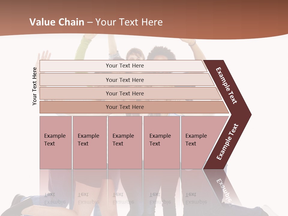 Isolated Media Heaven PowerPoint Template