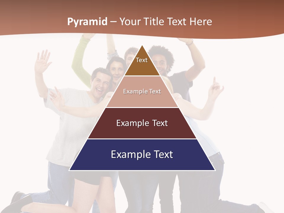 Isolated Media Heaven PowerPoint Template