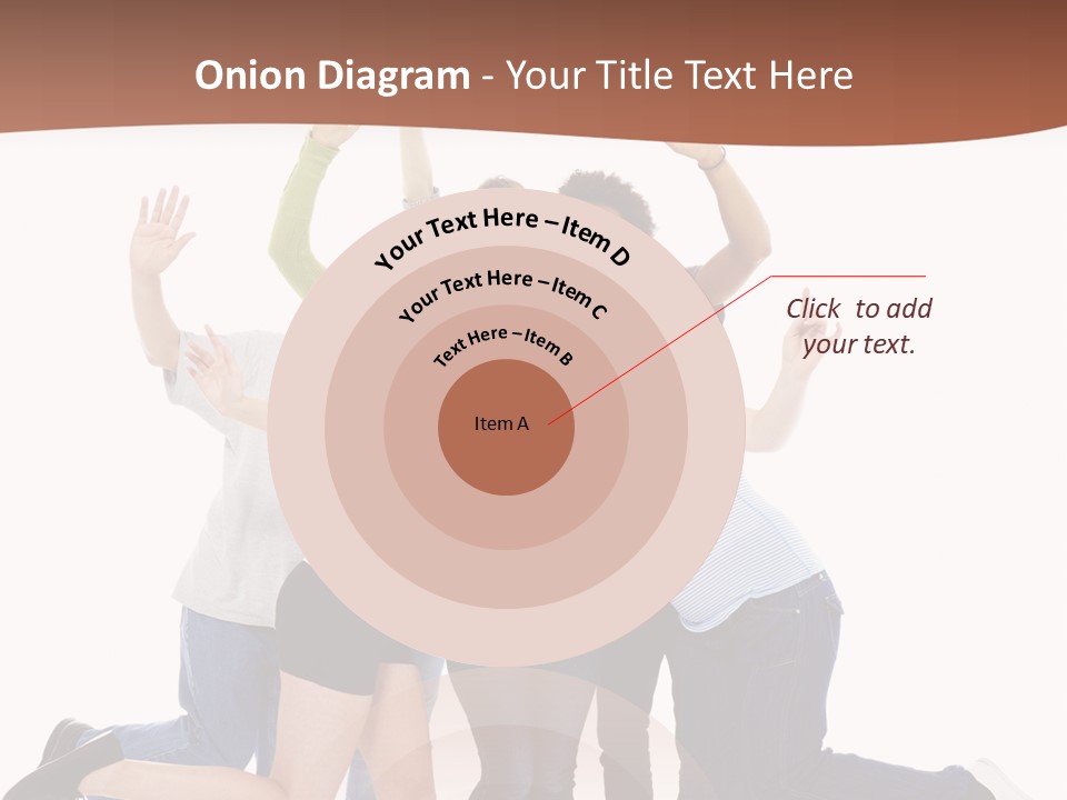 Isolated Media Heaven PowerPoint Template