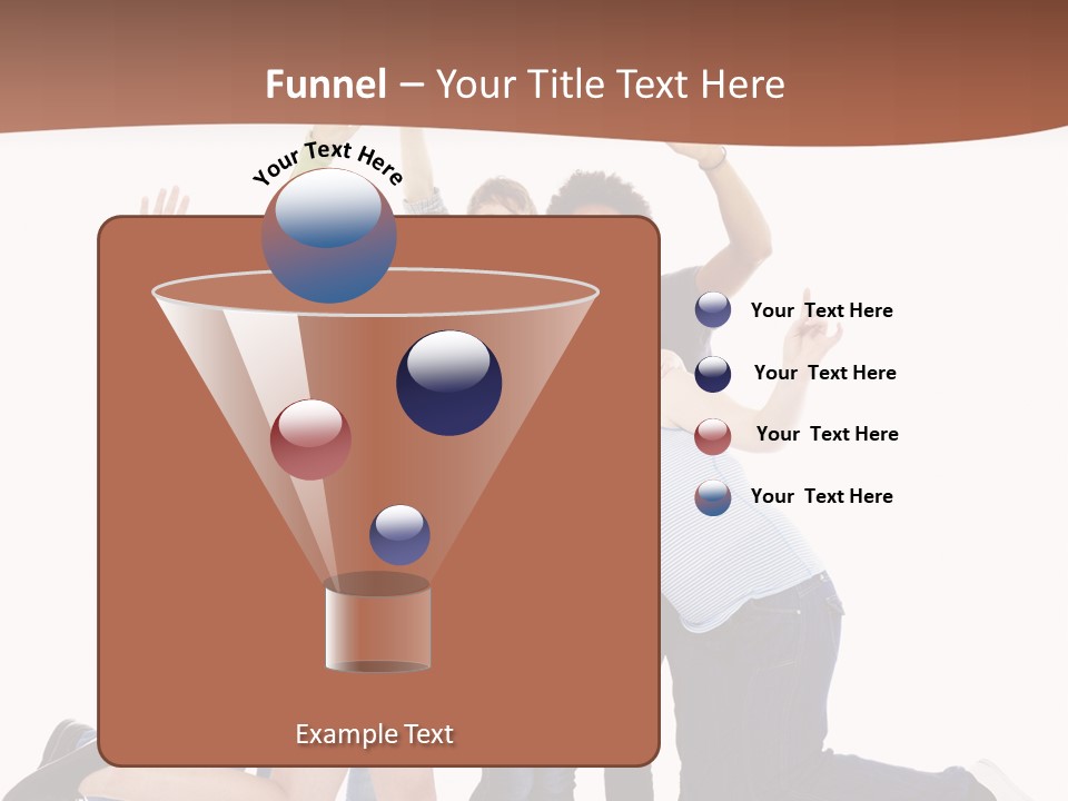 Isolated Media Heaven PowerPoint Template