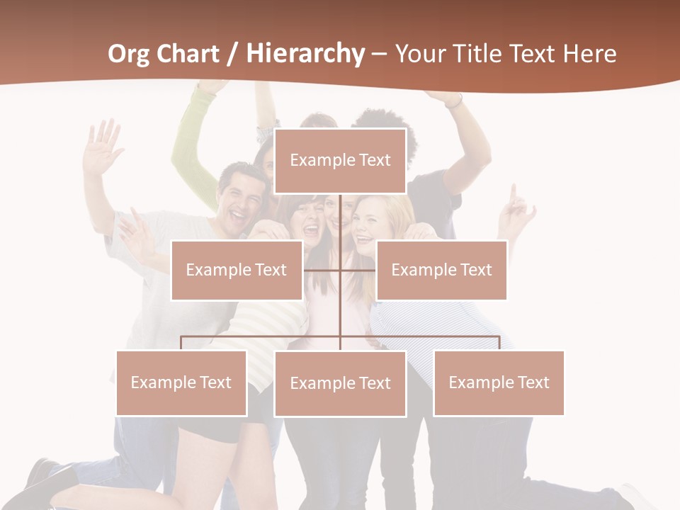 Isolated Media Heaven PowerPoint Template
