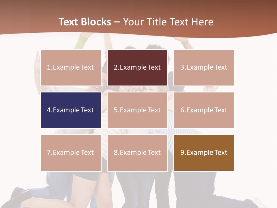 Isolated Media Heaven PowerPoint Template