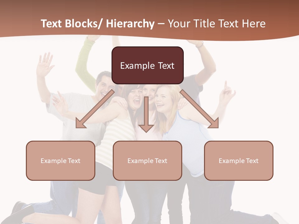 Isolated Media Heaven PowerPoint Template