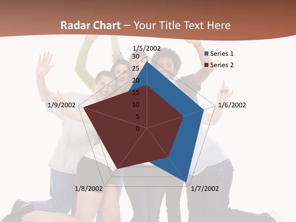 Isolated Media Heaven PowerPoint Template