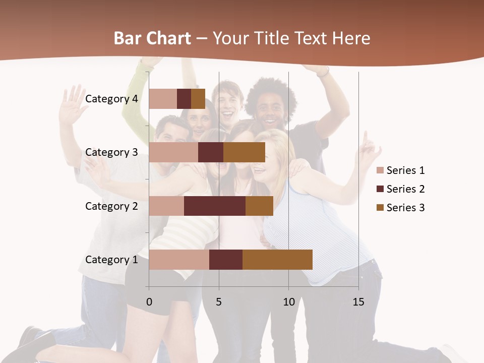 Isolated Media Heaven PowerPoint Template