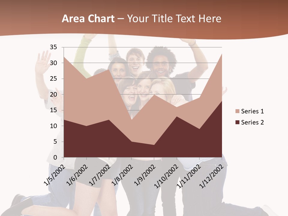 Isolated Media Heaven PowerPoint Template