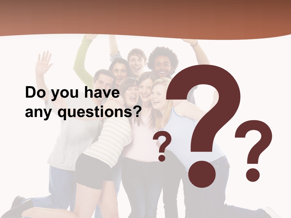 Isolated Media Heaven PowerPoint Template