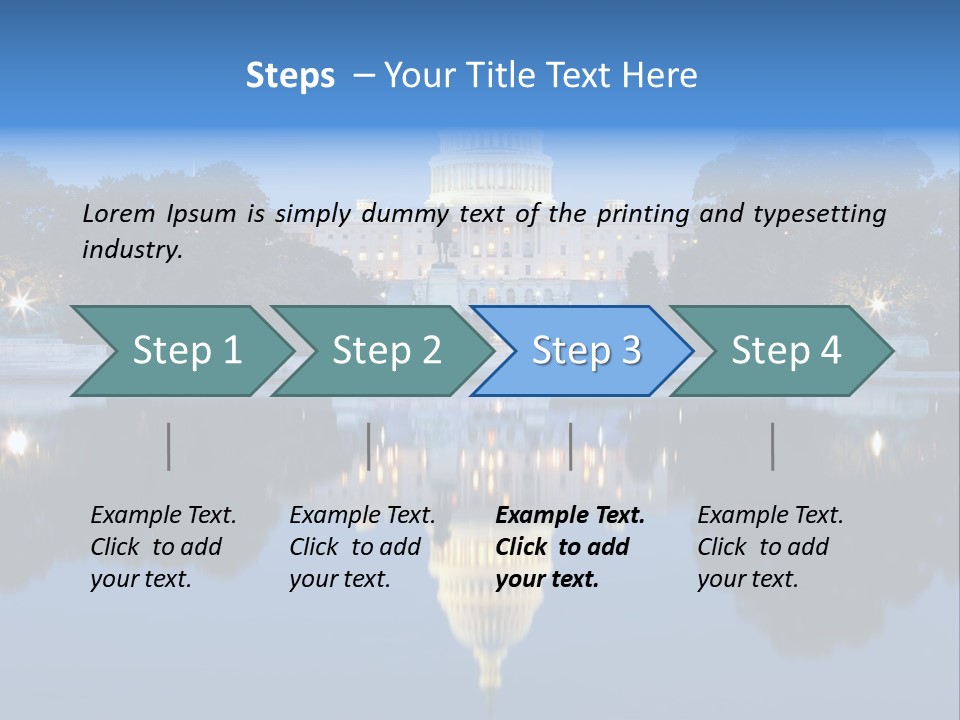 Vote Architecture Travel PowerPoint Template
