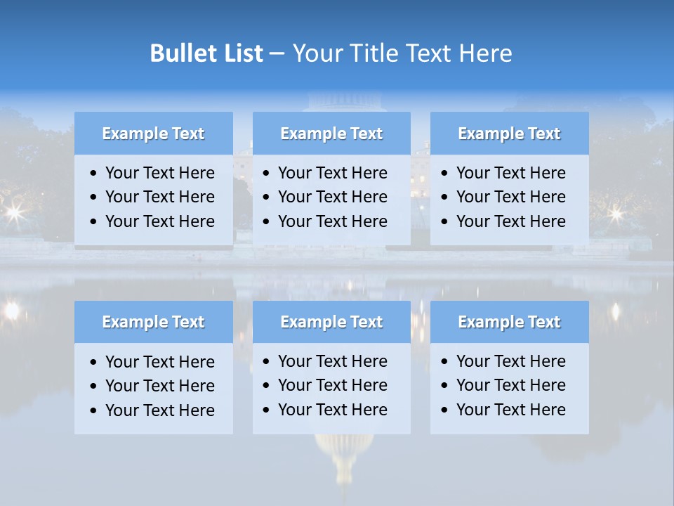 Vote Architecture Travel PowerPoint Template