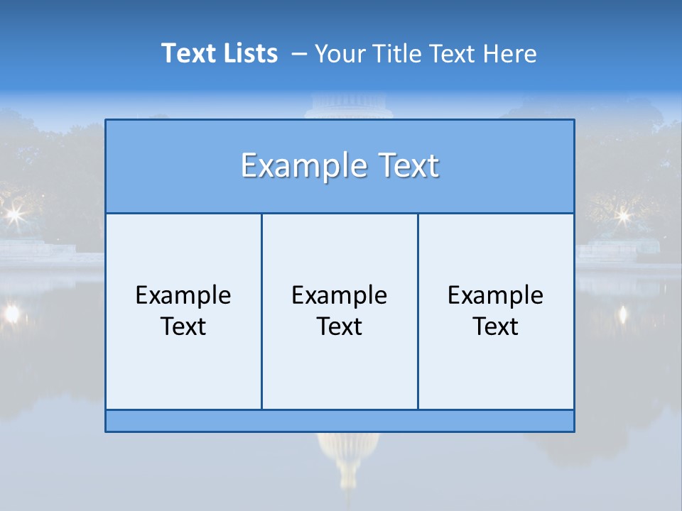 Vote Architecture Travel PowerPoint Template