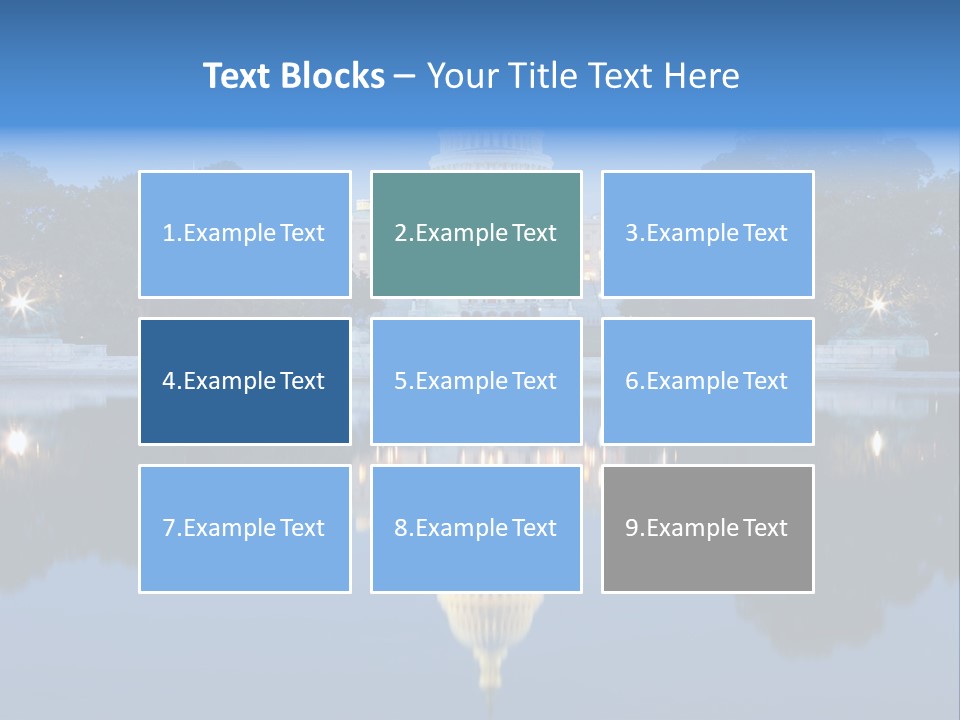 Vote Architecture Travel PowerPoint Template