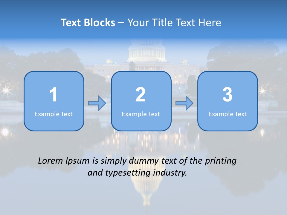 Vote Architecture Travel PowerPoint Template