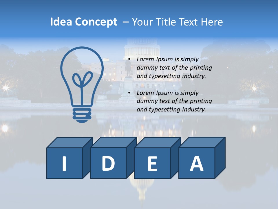 Vote Architecture Travel PowerPoint Template