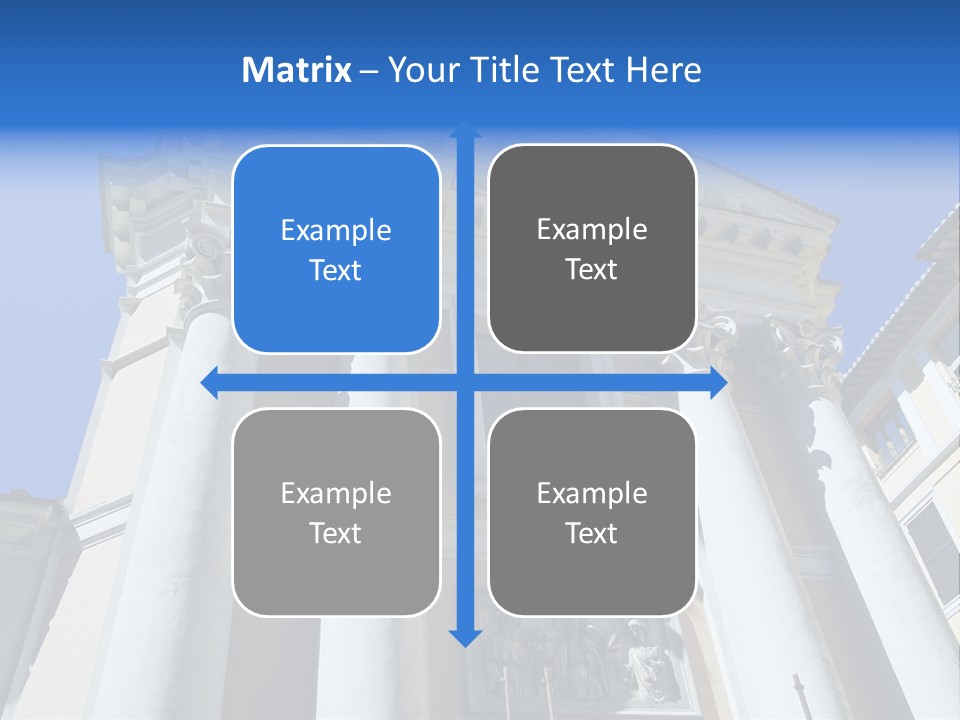 Cult Structure Roof PowerPoint Template