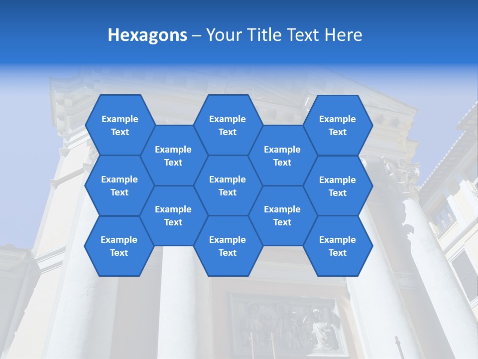 Cult Structure Roof PowerPoint Template