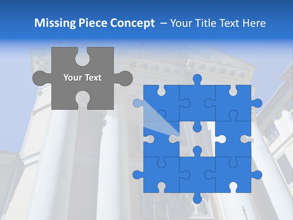 Cult Structure Roof PowerPoint Template