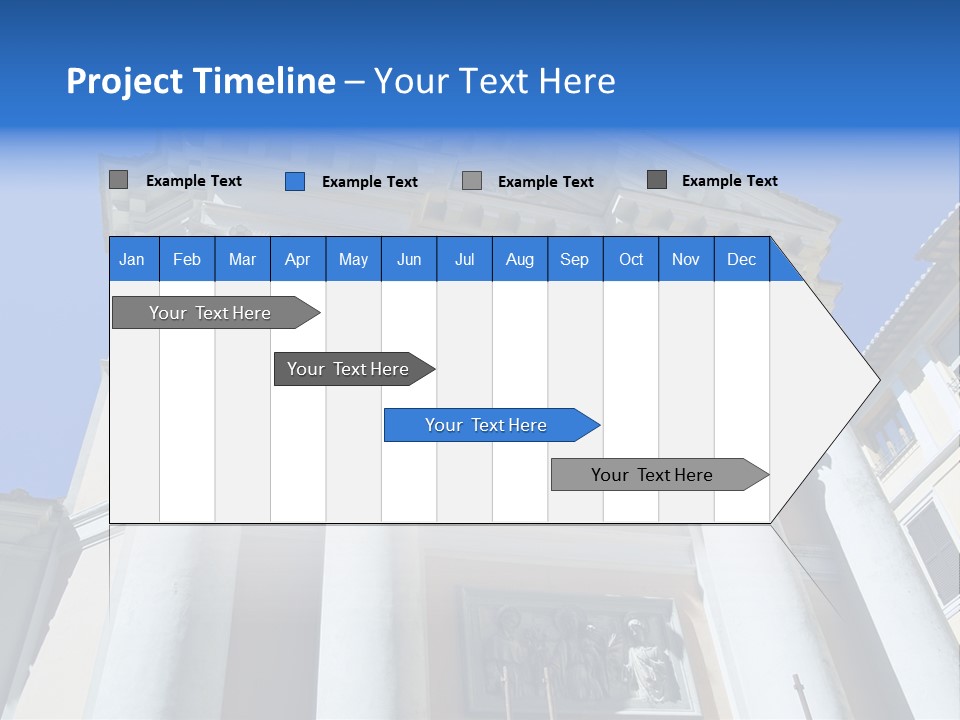 Cult Structure Roof PowerPoint Template